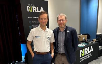 Our Director Rob Payne meeting Ben Beadle (CEO of NRLA) 